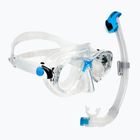 Комплект за гмуркане Cressi Marea + Seal Dry Jr clear/azure