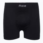 Мъжки термални боксерки Mico P4P Skintech Odor Zero Ionic+  черни IN01789