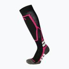 Детски скиорски чорапи Mico Medium Weight Warm Control Ski nero/fucsia