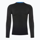 Мъжка термална тениска Mico Odor Zero с кръгло деколте  черна IN01450
