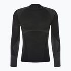 Мъжка термална тениска Mico Warm Control Mock Neck black IN01851