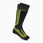 Скиорски чорапи Mico Light Weight Odor Zero X-Static Ski antracite/giallo fluo