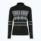 Дамски термо суитшърт Newland Groenlandia Half Zip black/white