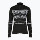 Дамски термо суитшърт Newland Guenda Full Zip black/white