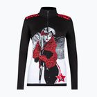 Дамски термо суитшърт Newland Snowdrop Half Zip black/red