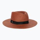Дамска шапка с периферия Hurley Villa Straw burgundy