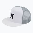 Мъжка шапка Hurley Icon Solid Flat Trucker бяла