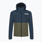 Мъжко яке за колоездене Northwave Easy Out Softshell тъмно синьо / горско зелено