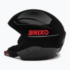 Детска ски каска Briko Elias Jr shiny black/orange