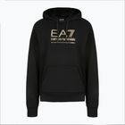 Мъжки суитшърт EA7 Emporio Armani Train Visibility Hoodie black/gold