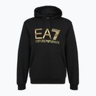 Мъжки суитшърт EA7 Emporio Armani Train Logo Series Big Logo Hoodie black