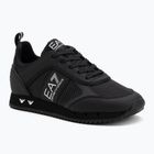 Обувки EA7 Emporio Armani Black & White Carbon triple black / silver logo