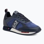 Обувки EA7 Emporio Armani Black & White Suede sky captain / deep cobal / mineral