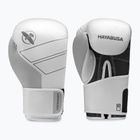 Hayabusa S4 Кожени бели боксови ръкавици