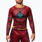 Hayabusa мъжки рашгард с дълъг ръкав Marvel's Iron Man червен