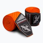 Hayabusa Perfect Stretch Printed 450 cm оранжеви лабиринтни боксови превръзки