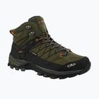 Мъжки туристически обувки CMP Rigel Mid Wp olive/flame