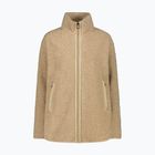 Дамско палто CMP 35P3846 Long Teddy Highloft cookie