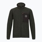 Мъжки суитшърт от полар CMP 35H3907 Melange Knitted forest melange/nero/ferrari