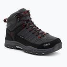 Юношески обувки за трекинг CMP Rigel Mid Wp grey/ferrari