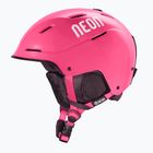 Скиорска каска Neon Alpha pink/white