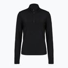 Дамски скиорски суитшърт EA7 Emporio Armani Pure Powerstretch T-Top Half Zip black