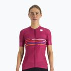 Дамска колоездачна фланелка Sportful Vélodrome, розова 1121032.543