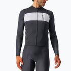 Мъжка блуза за колоездене с дълъг ръкав Castelli Prologo 7 light black/silver grey/ivory