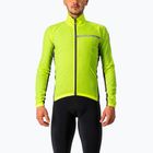Мъжко колоездачно яке Castelli Squadra Stretch electric lime/dark gray