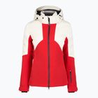 Дамско скиорско яке Dainese Zives Aerosense-Dry lily white/racing red