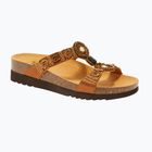 Дамски чехли Scholl New Bogota Wedge Med cognac/multi