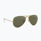 Слънчеви очила Ray-Ban Aviator Classic arista gold/green g-15 polarized