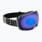 Скиорска маска Neon Beam anthracite/mirror blue