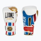 Leone Thai Style боксови ръкавици бели GN114