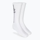 EA7 Emporio Armani Чорапи за влак 2 чифта бели/черни