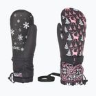 Детски скиорски ръкавици Level Junior Mitt ninja pink
