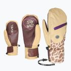 Дамски сноуборд ръкавици Level Pulsar Mitt beige
