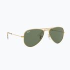 Детски слънчеви очила Ray-Ban Aviator arista gold/dark green