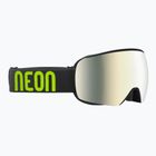 Скиорска маска Neon Beam black/yellow/mirror bronze