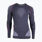 Мъжка термоактивна блуза UYN Evolutyon UW Shirt charcoal/white/red