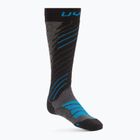 Мъжки ски чорапи UYN Ski Comfort Fit medium grey/melange/azure