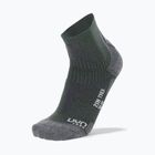 Мъжки чорапи Uyn Trekking 2IN Low Cut military/grey melange