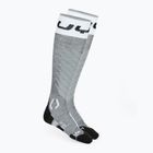 Мъжки скиорски чорапи UYN Ski One Merino grey melange/white
