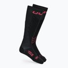 Мъжки скиорски чорапи UYN Ski One Comfort Fit black/pink