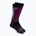 Дамски чорапи за сноуборд UYN Ski Snowboard black/purple