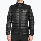 Мъжко яке EA7 Emporio Armani Train Core ID Down light black/logo gold