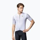 Мъжка тениска за колоездене Alé Follow Me white