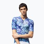 Мъжка тениска за колоездене Alé Clorofilla blue combo
