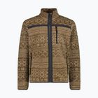 Мъжки поларен суитшърт CMP 36P3117 teak/teak darker