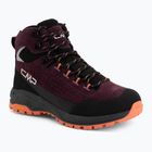 Дамски обувки за трекинг CMP Vertyx Mid Waterproof blackberry/marigold
